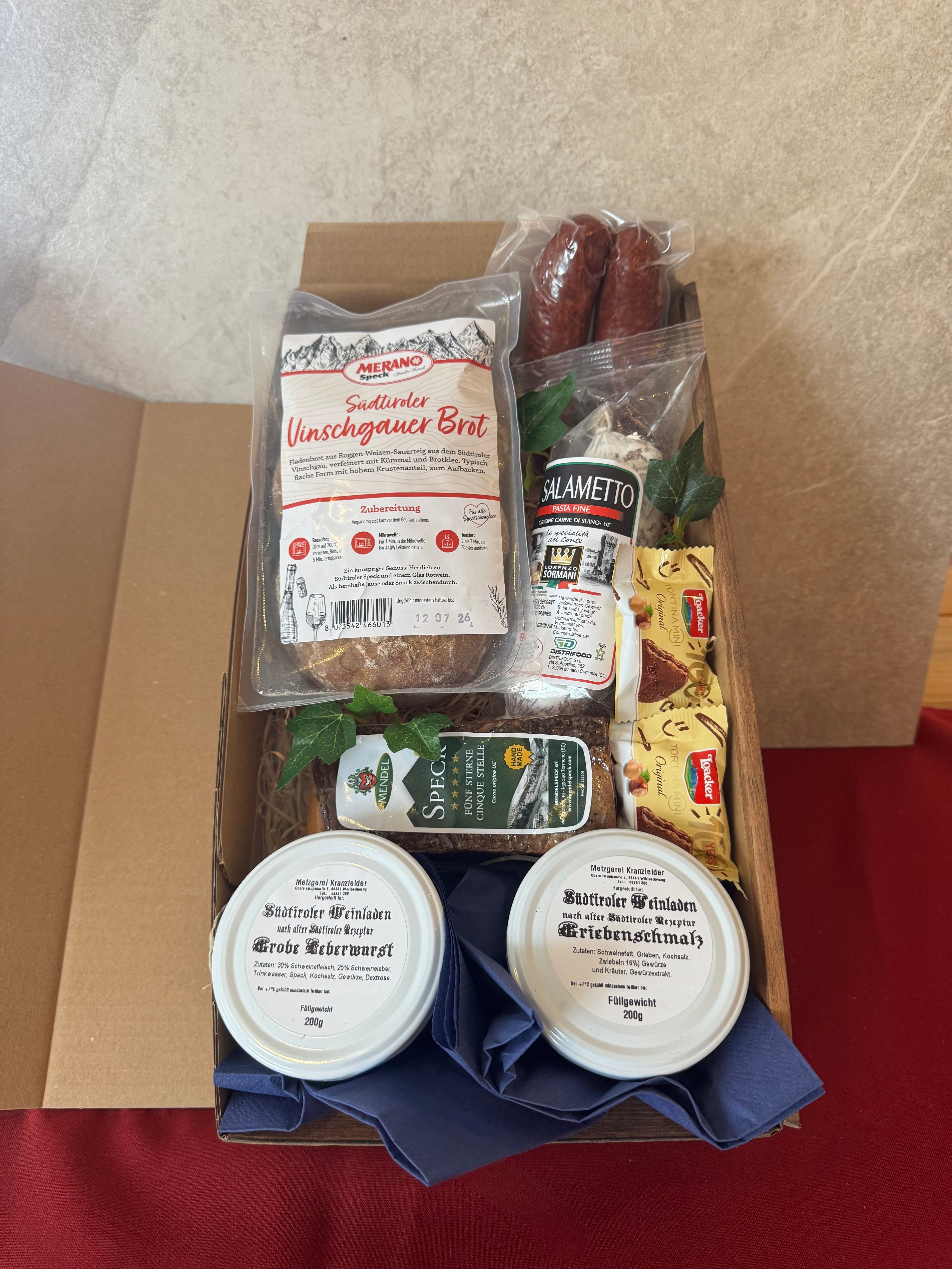 Geschenkkarton "Jause"