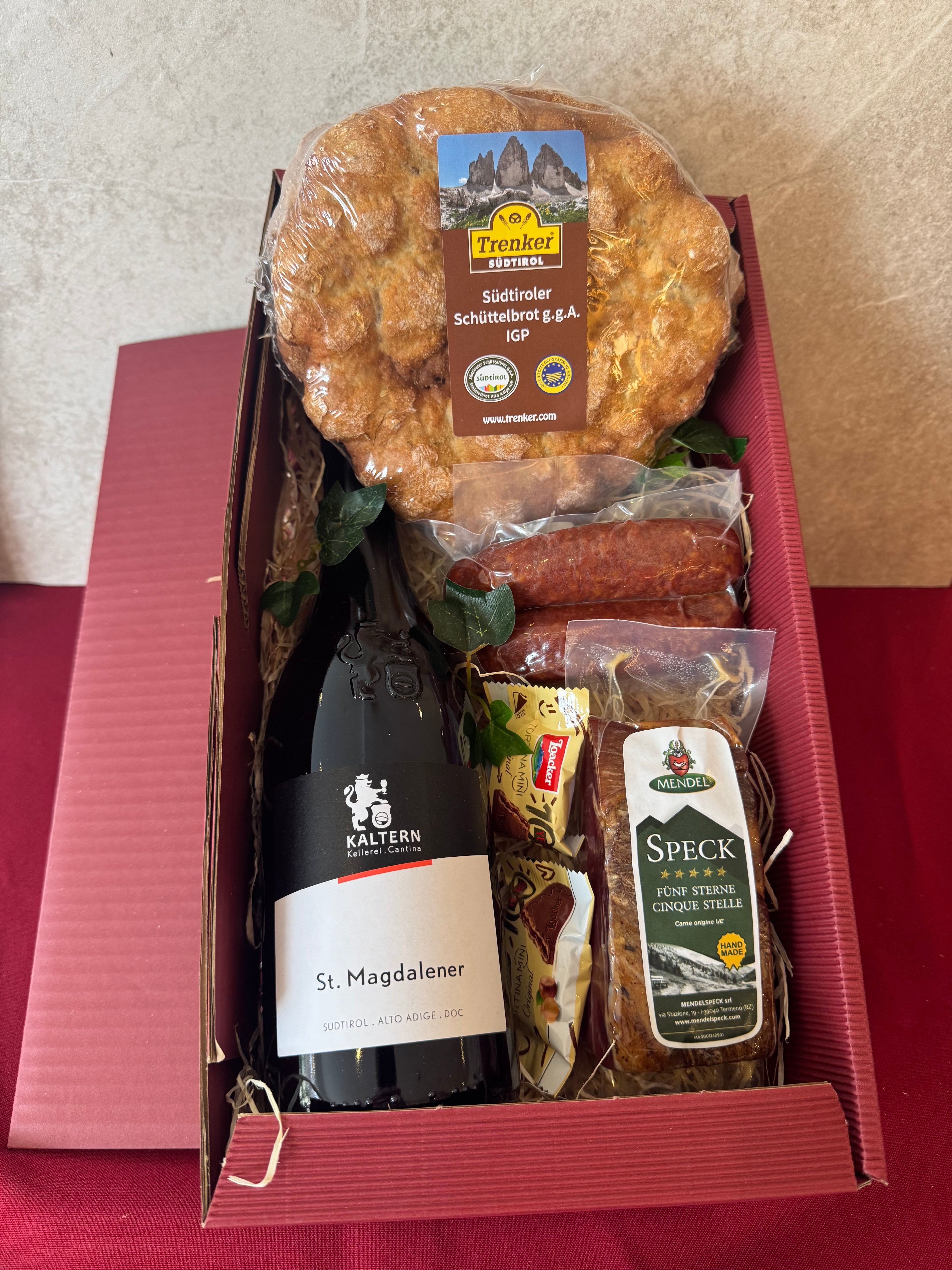 Geschenkkarton "Tramin"