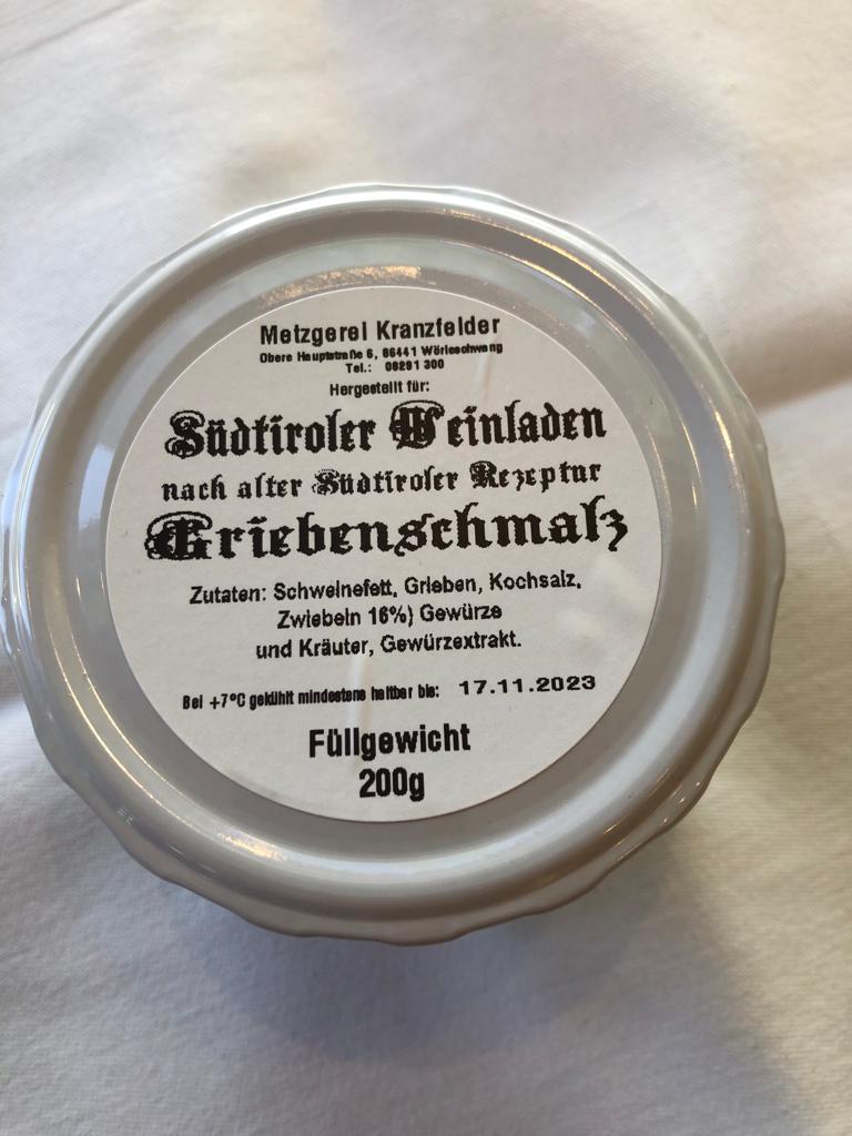 Vinschgauer Griebenschmalz